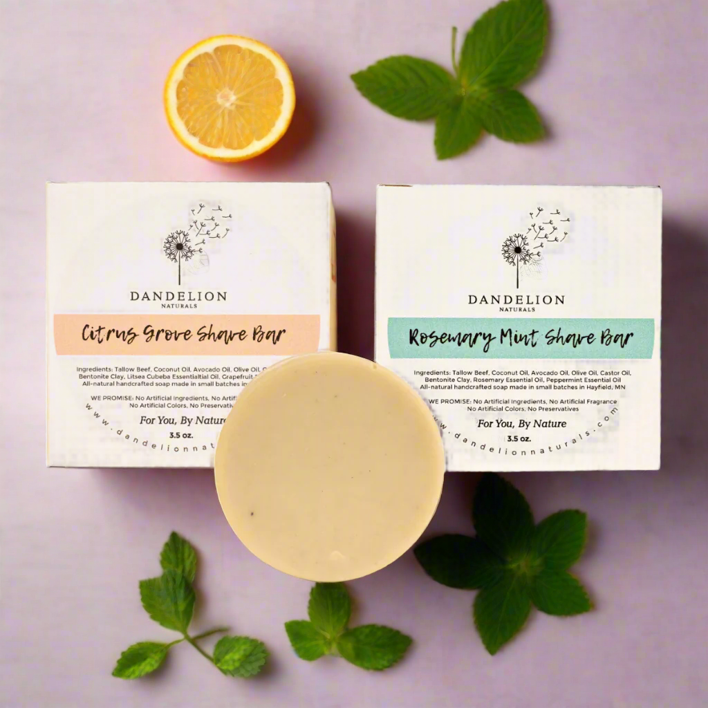 Ladies Tallow Shave Soap Bar