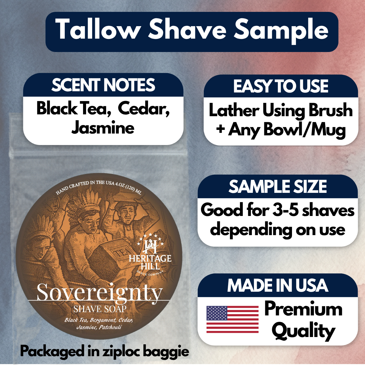 Shave Soap Samples