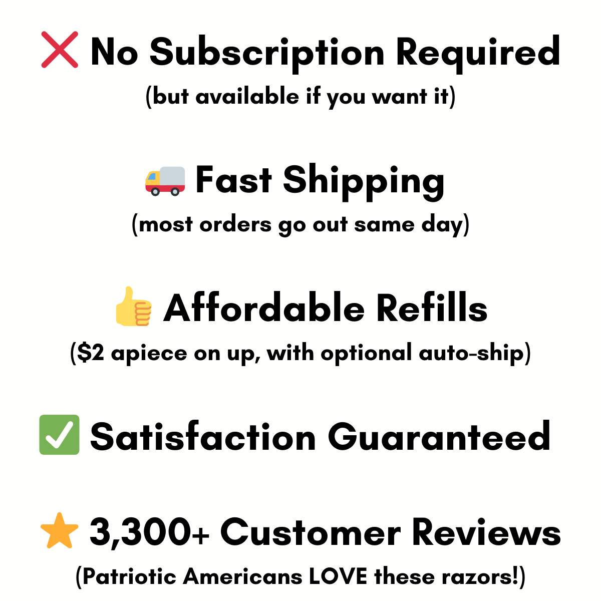 Lady Freedom Premium Starter Kit