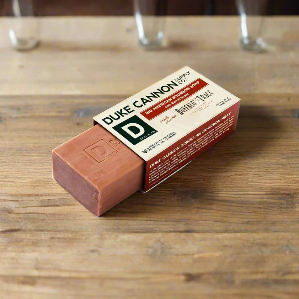 DISCONTINUED - Duke Cannon Buffalo Trace Soap (XL Bar)