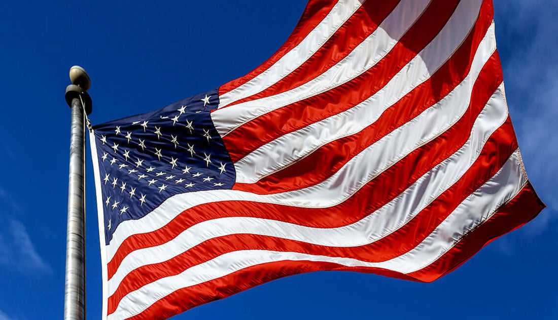 USA Flag Stands for Freedom