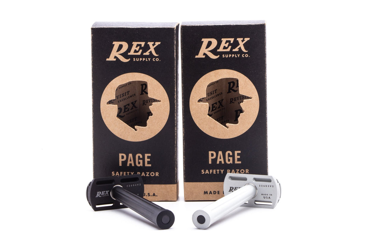 Rex Supply Co. Page Aluminum Safety Razor