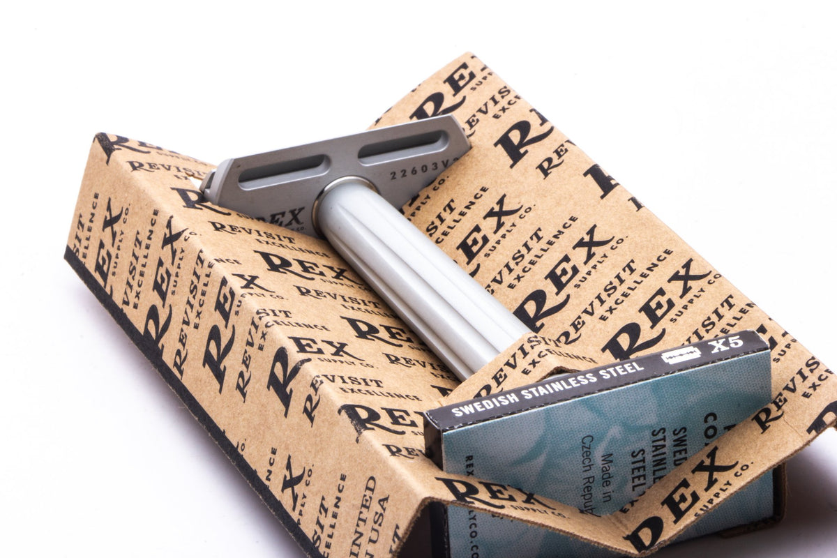 Rex Supply Co. Page Aluminum Safety Razor