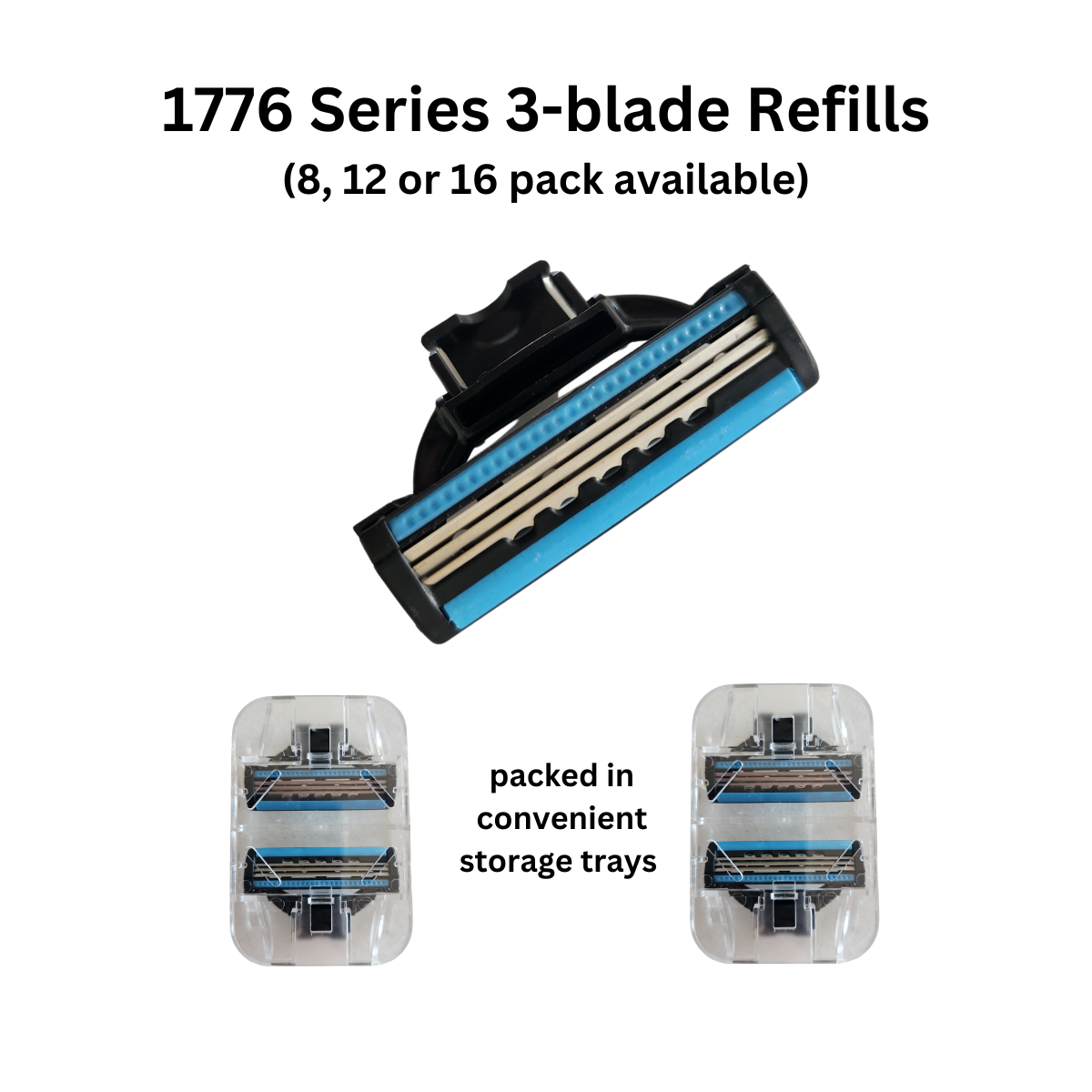 1776 Razor Blade Refills