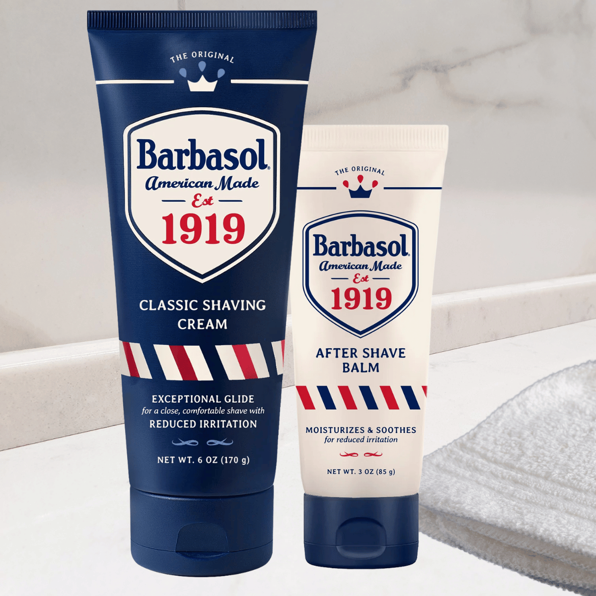 Barbasol Pre+Post Shave Bundle