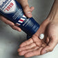 Barbasol 1919 Shave Cream being squeezed into a hand