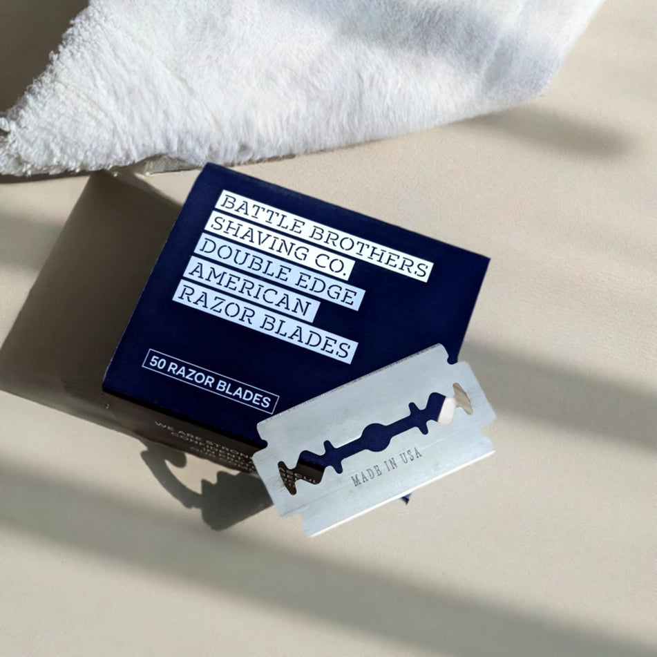 Double Edge American Razor Blades – Patriot Shave