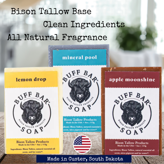 NEW! Bison Tallow Soap