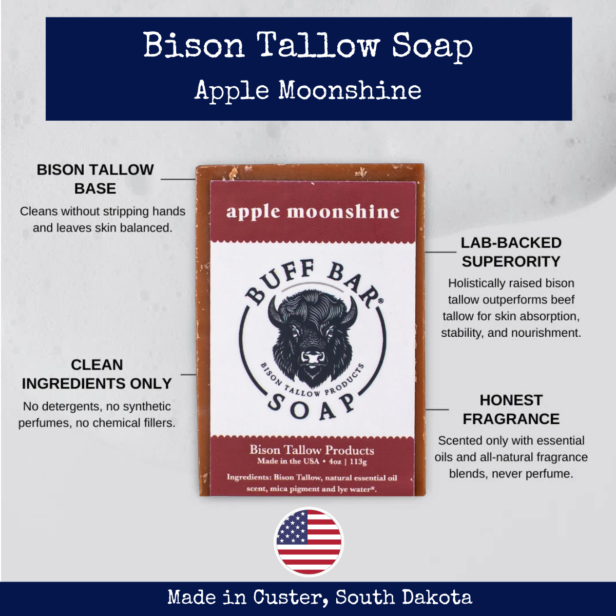 Bison Tallow Soap