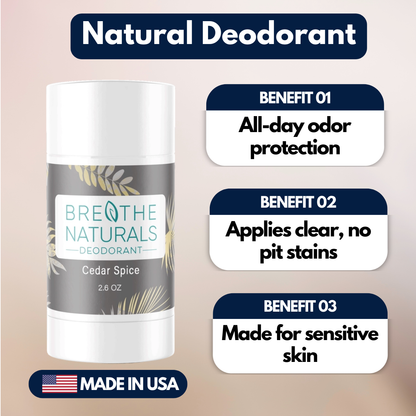 Breathe Naturals Deodorant