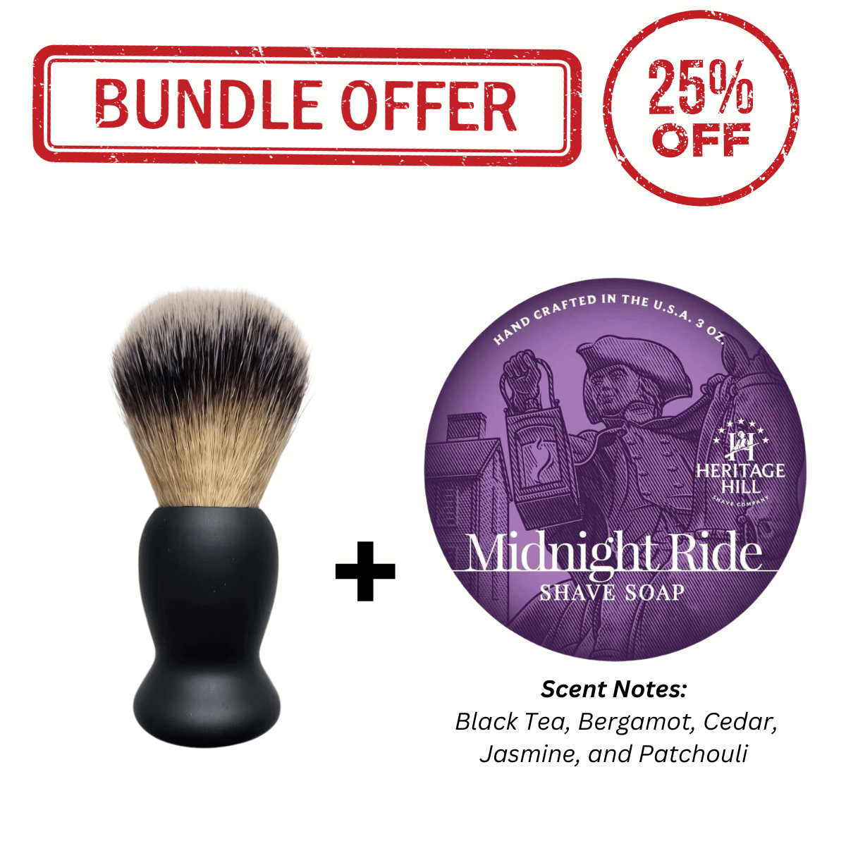Shave Brush + Soap Starter Kit