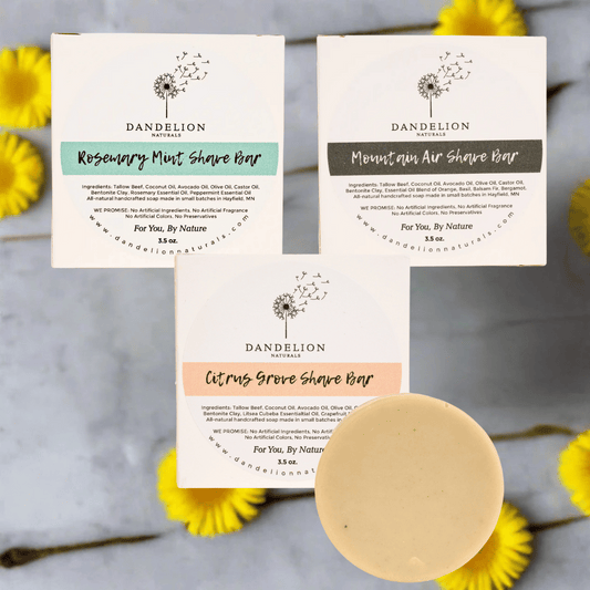 Ladies Tallow Shave Soap Bar