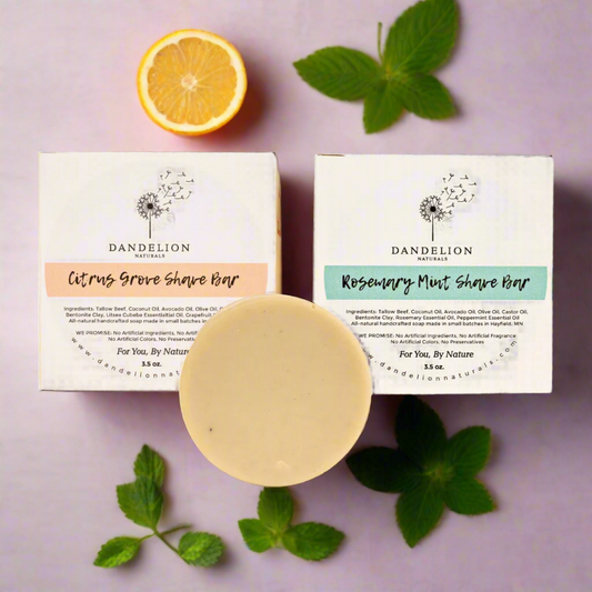 Ladies Tallow Shave Soap Bar