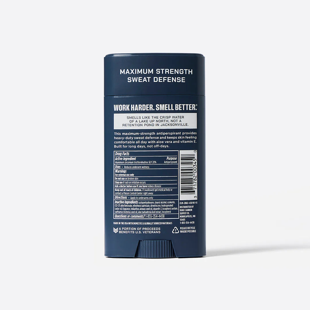 Duke Cannon Antiperspirant Deodorant