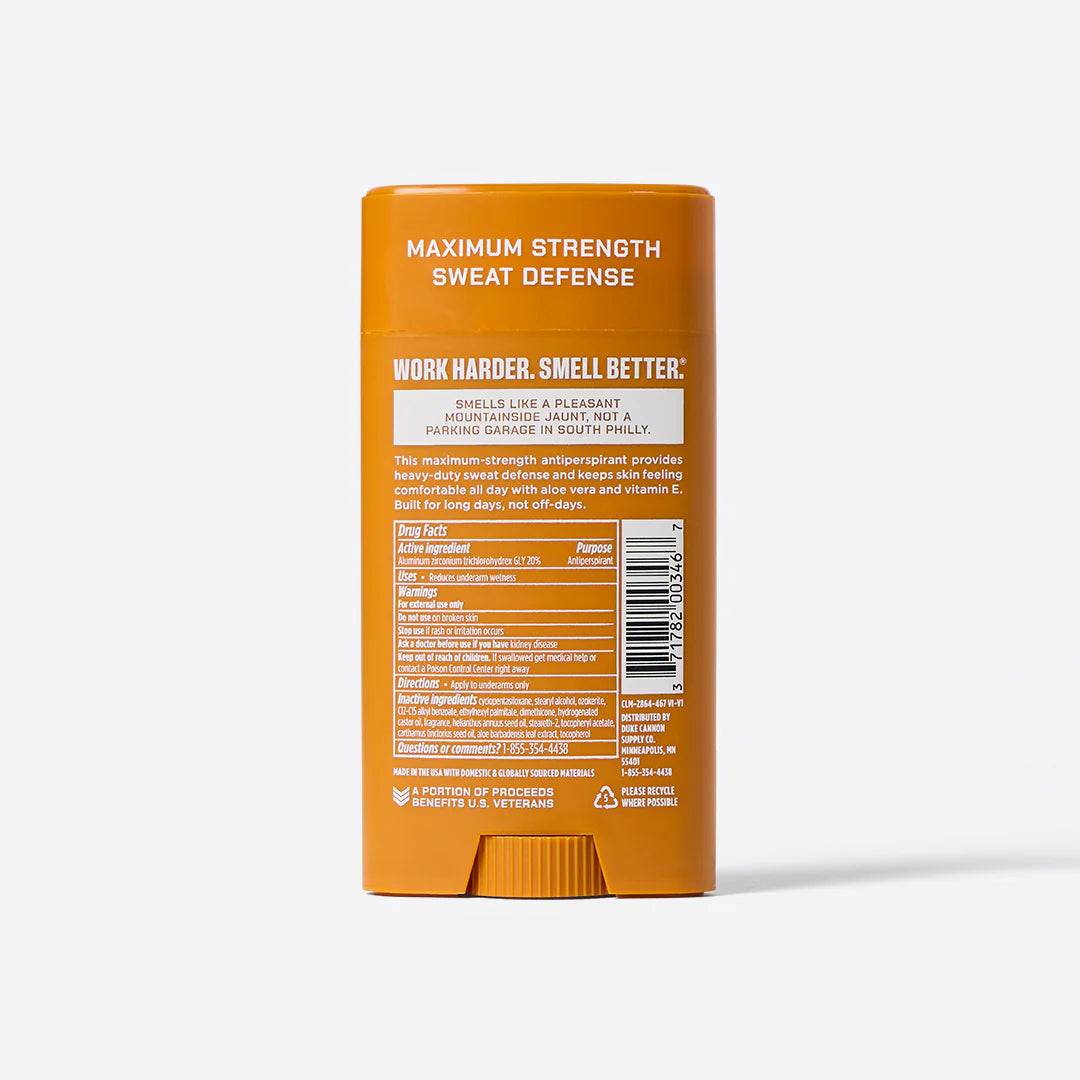 Duke Cannon Antiperspirant Deodorant