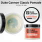 Container of Duke Cannon hair pomade size 4.6 oz 