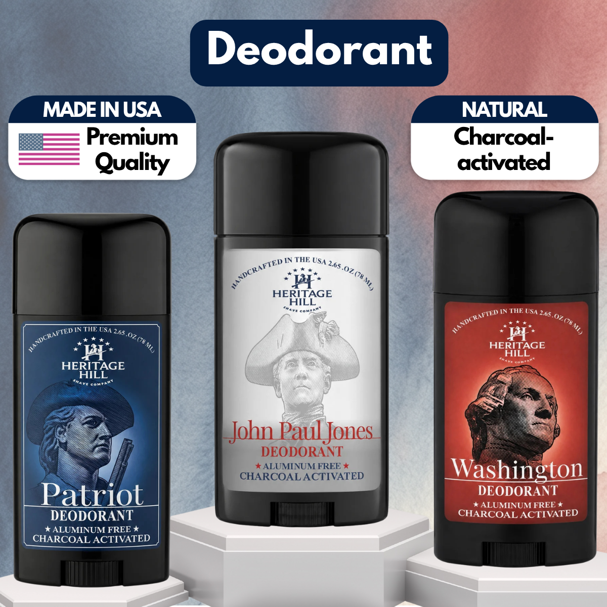 Heritage Natural Aluminum Free Deodorant