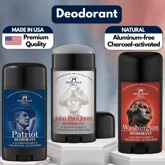 Heritage Natural Activated Charcoal Deodorant