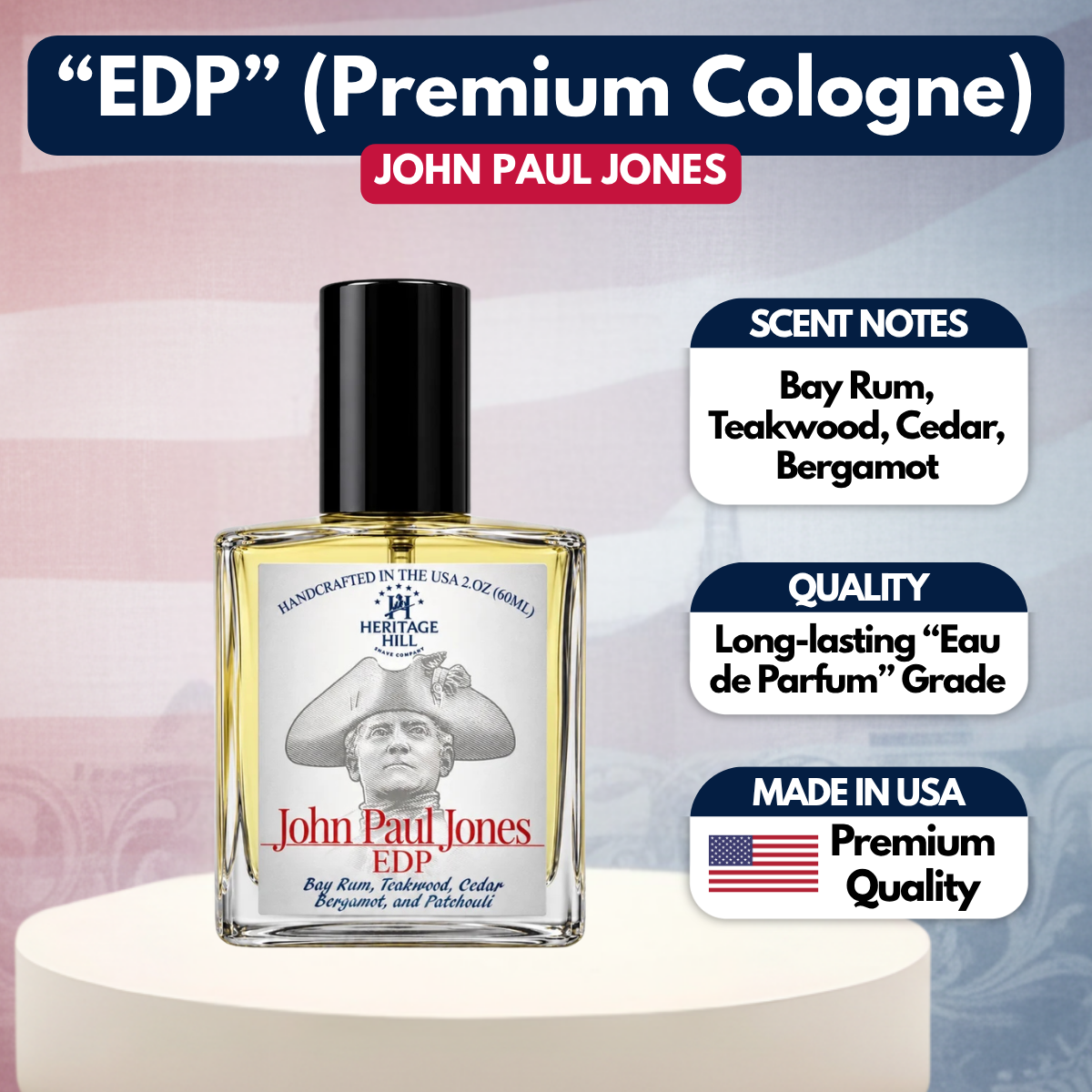 Heritage Cologne (EDP) – Patriot Shave