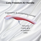 Lady Freedom Air Razor Handle (handle only)