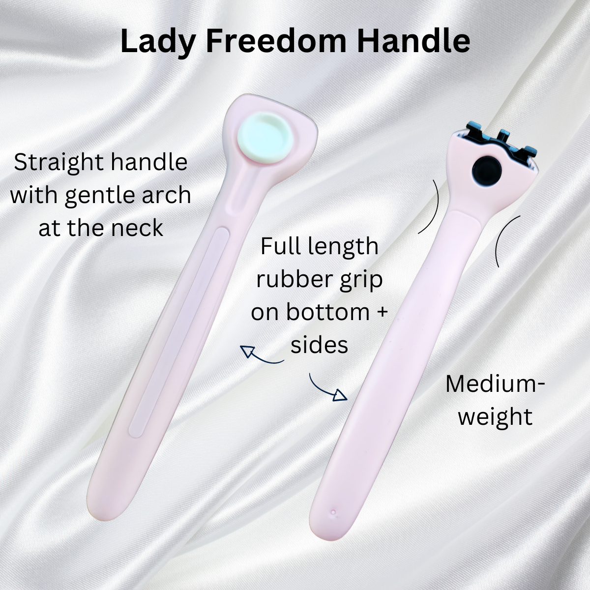 Lady Freedom Razor Handle (handle only) (Discontinued)