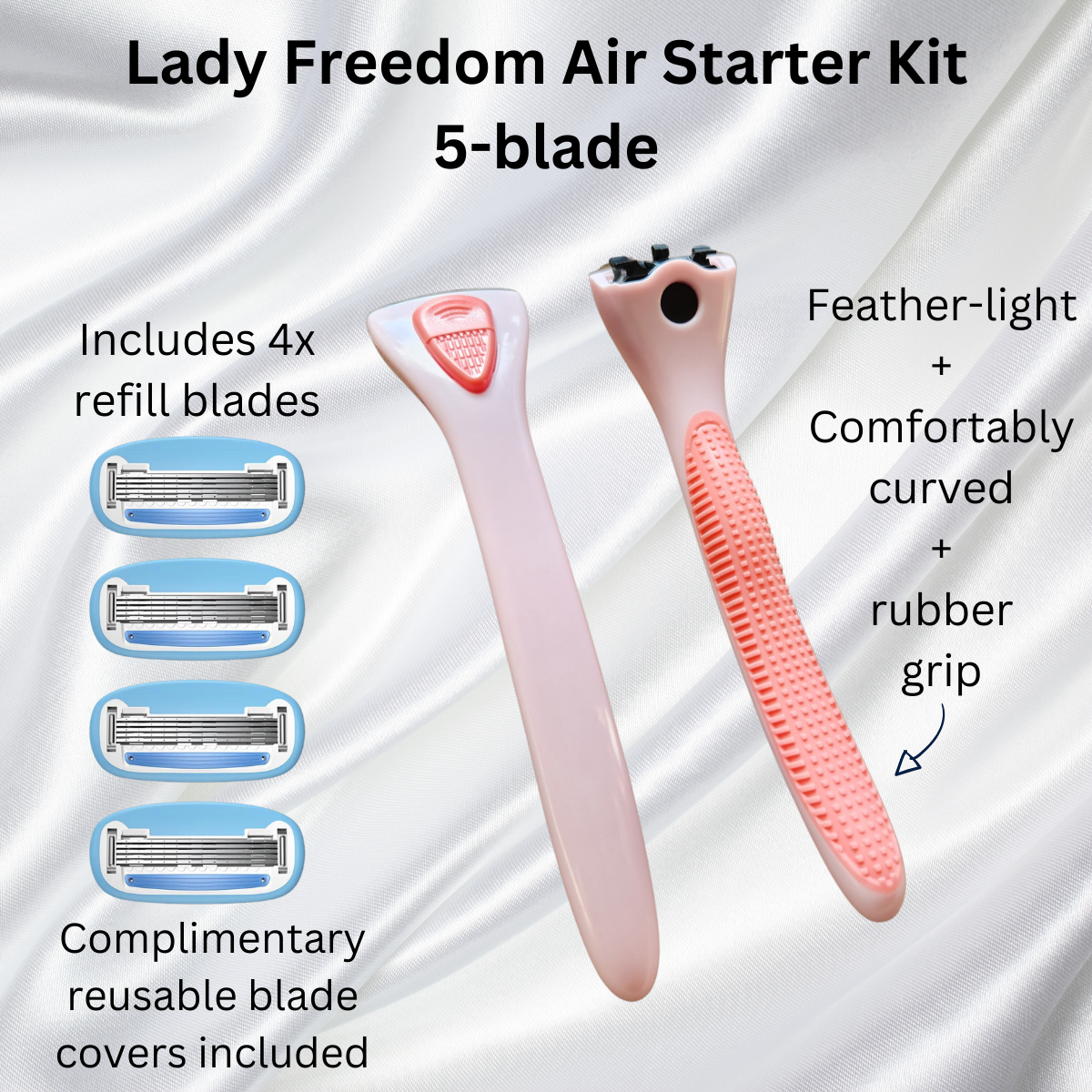 Lady Freedom Air Razor Starter Kit