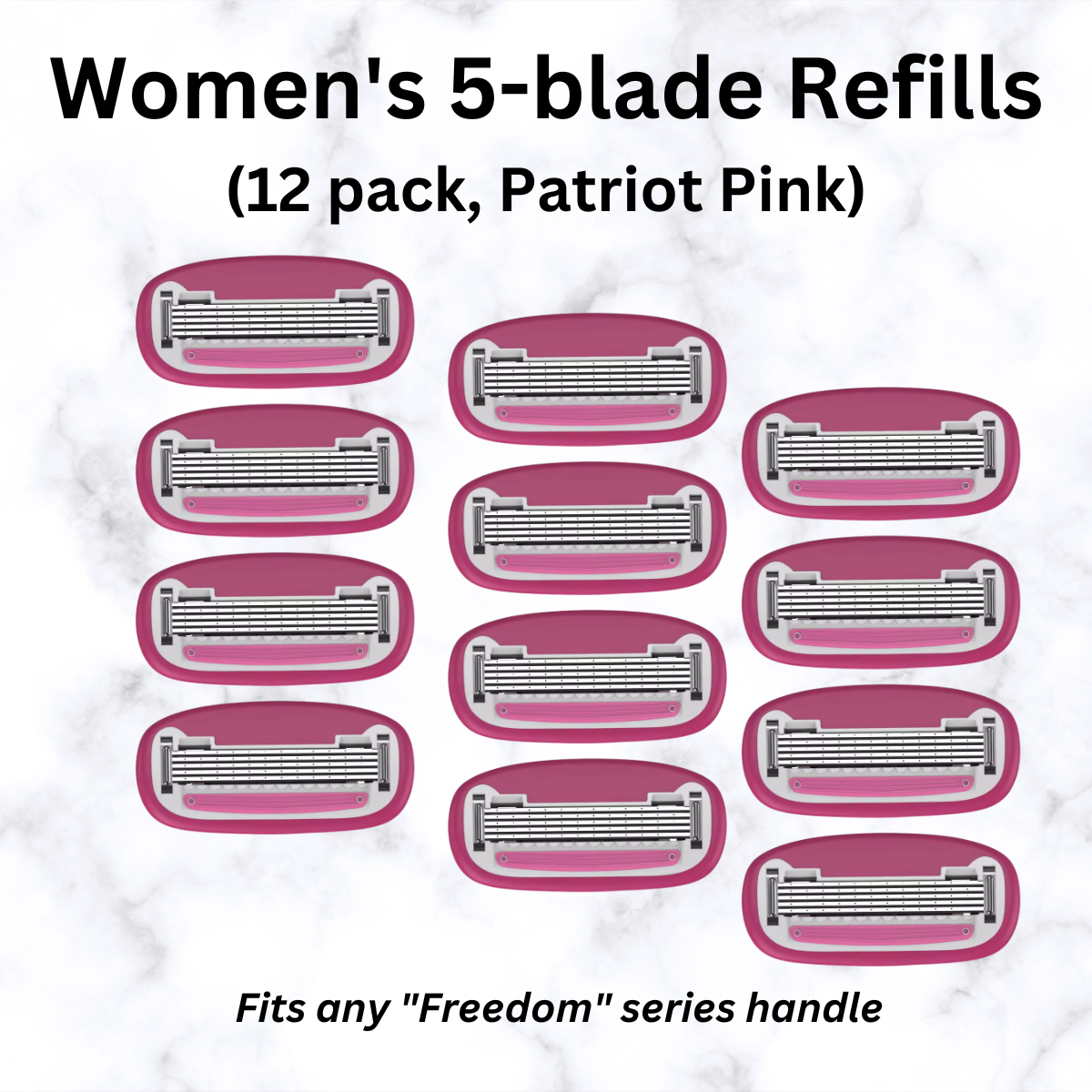 Lady Freedom 5-Blade Razor Refills