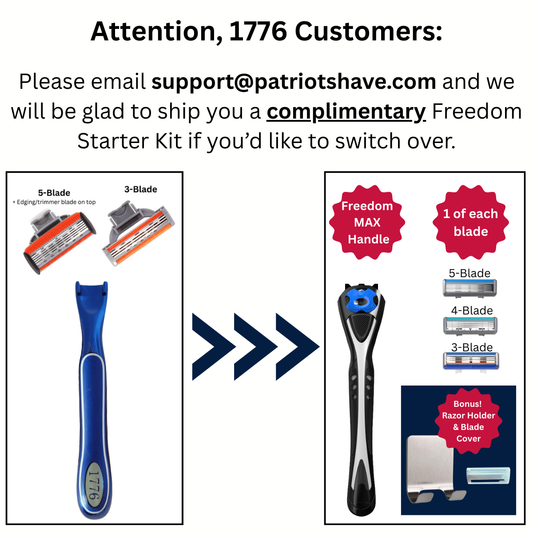 1776 Razor Blade Refills