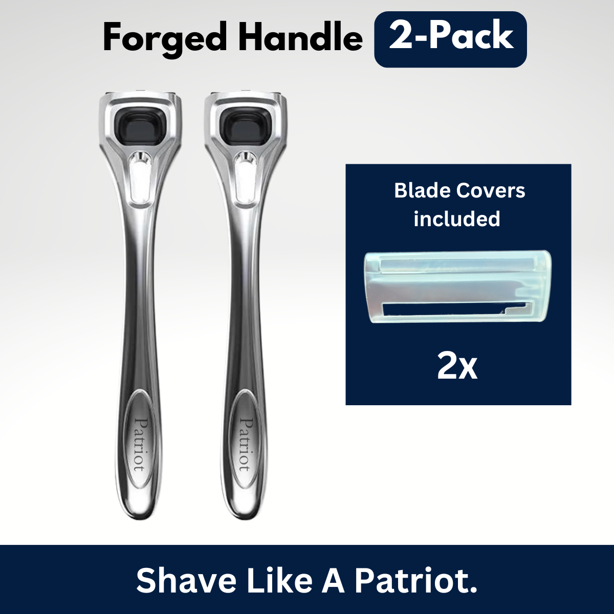 Freedom Forged Razor Handle – Patriot Shave