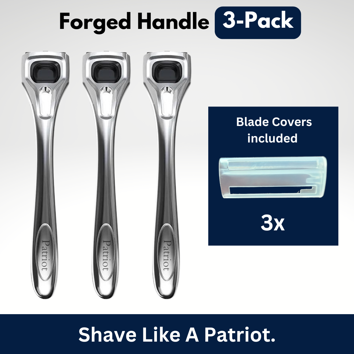 Freedom Forged Razor Handle – Patriot Shave