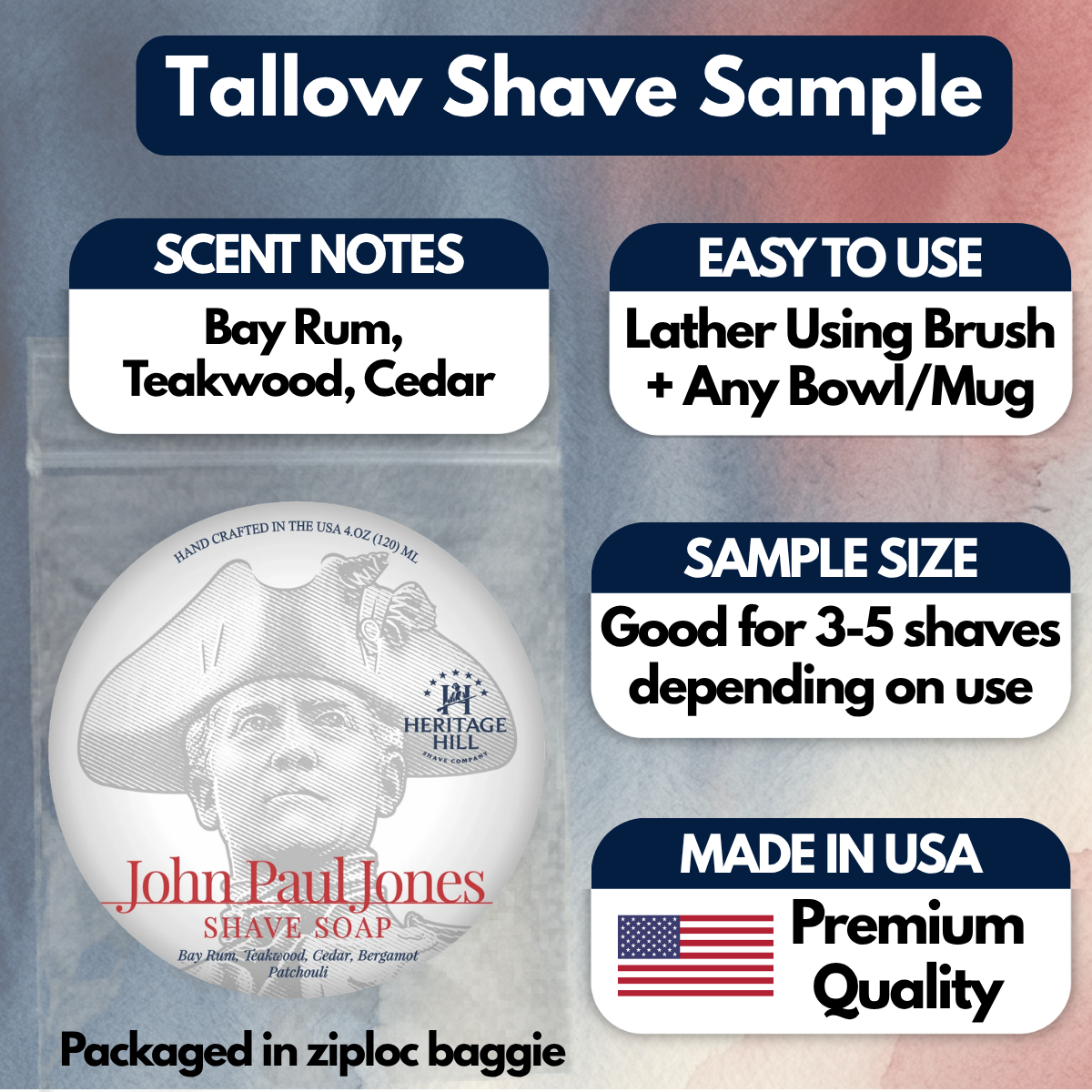Shave Soap Samples