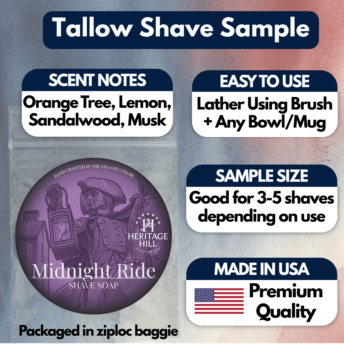 Shave Soap Samples