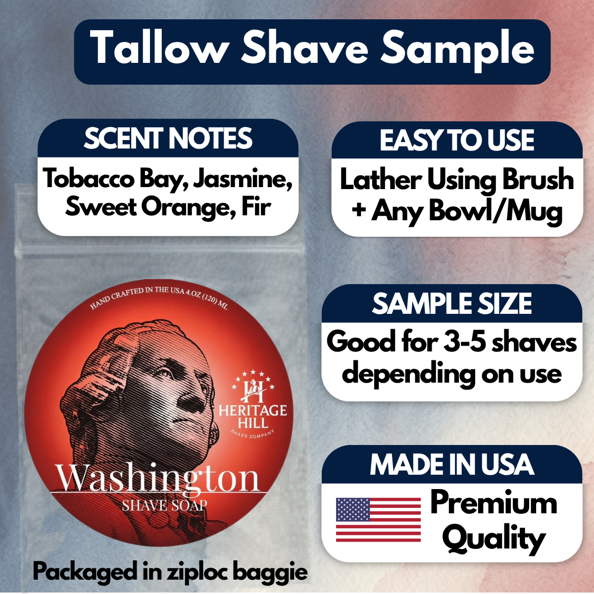 Shave Soap Samples