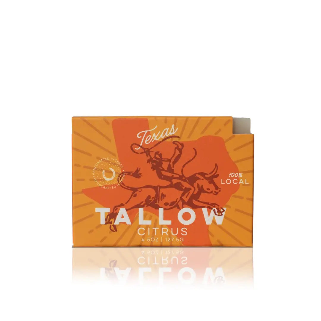 Tallow Soap Prickly Pear Scent orange box
