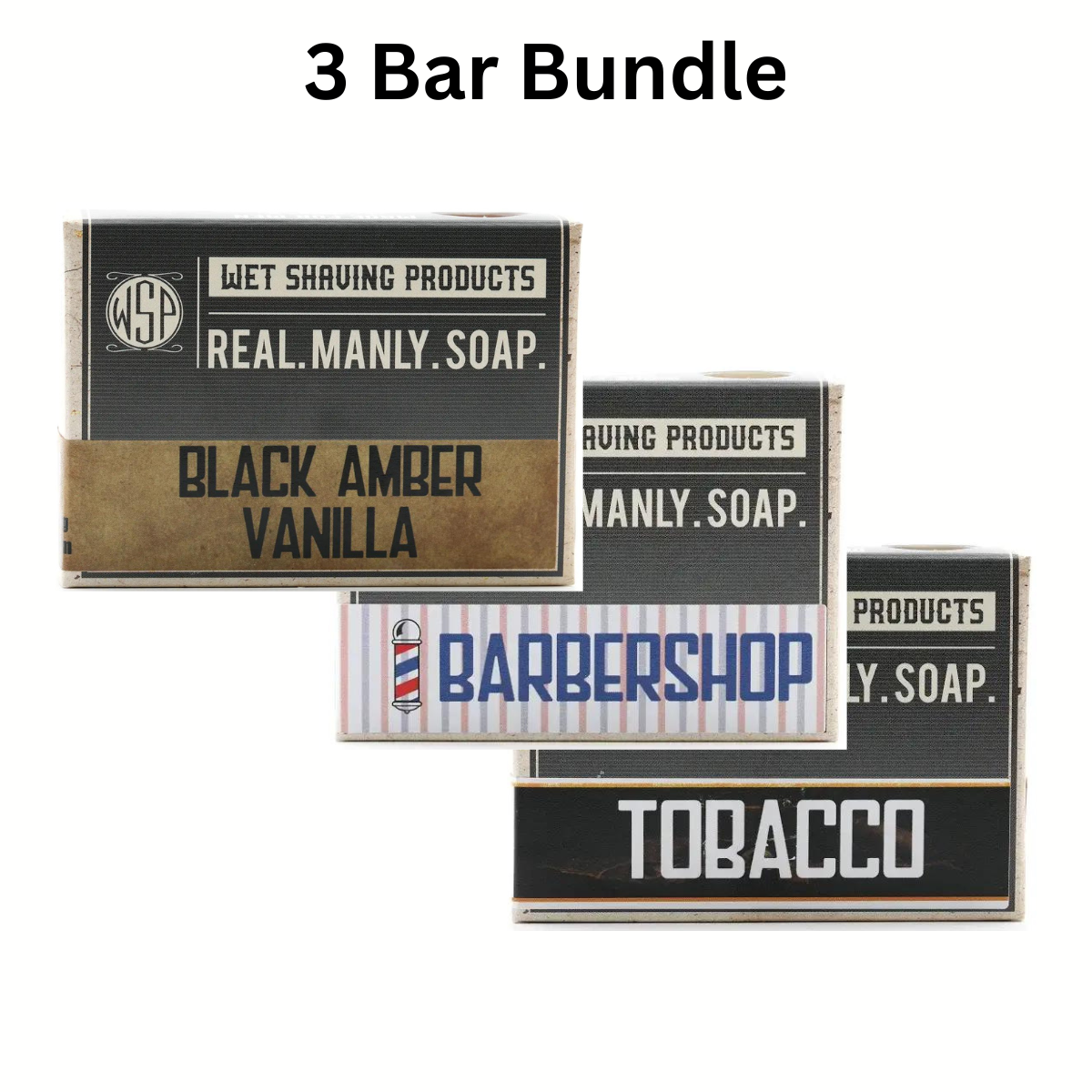 Handmade Natural Soap - Manly Scents