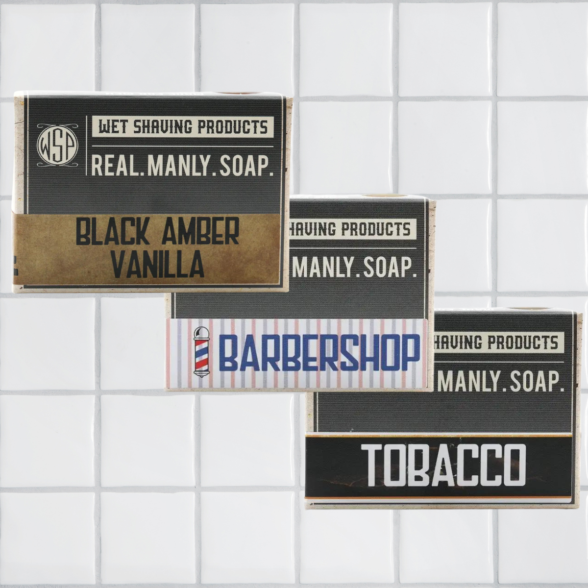 Handmade Natural Soap - Manly Scents