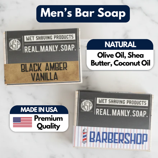 Handmade Natural Soap - Manly Scents
