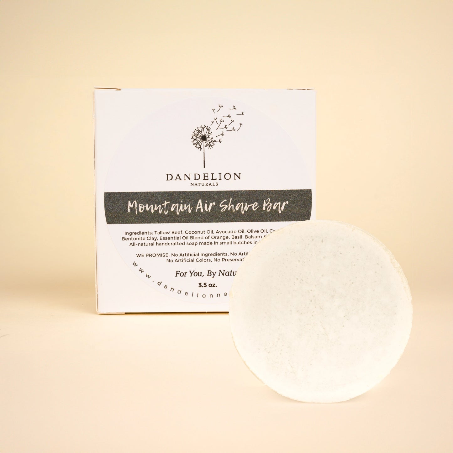 Ladies Tallow Shave Soap Bar