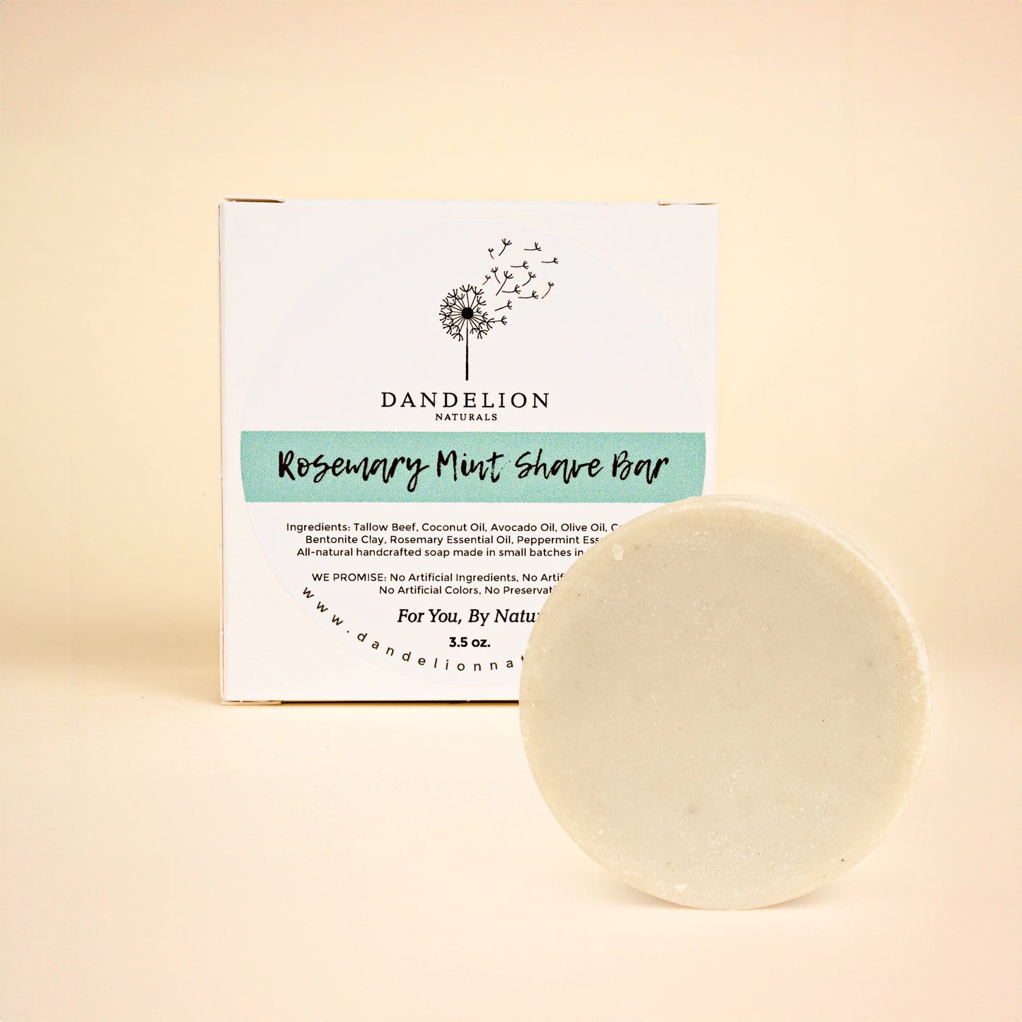 Ladies Tallow Shave Soap Bar