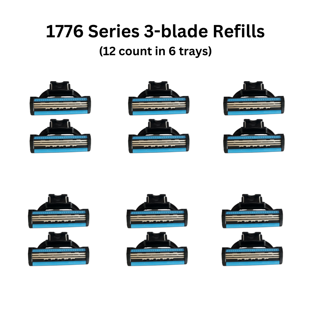 1776 Razor Blade Refills