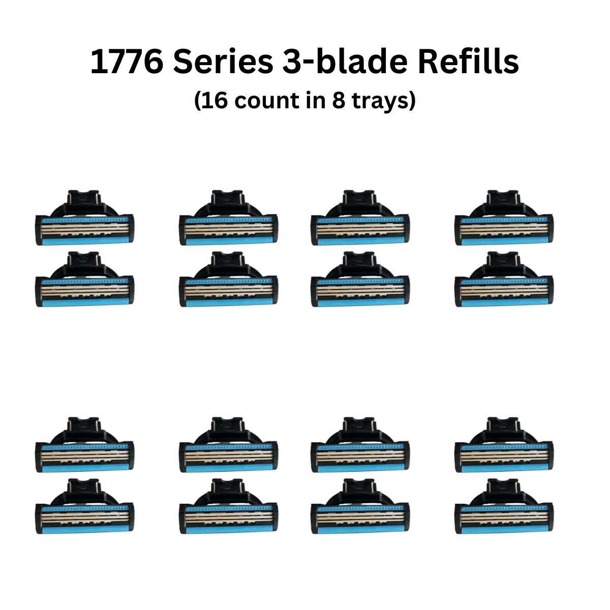 1776 Razor Blade Refills