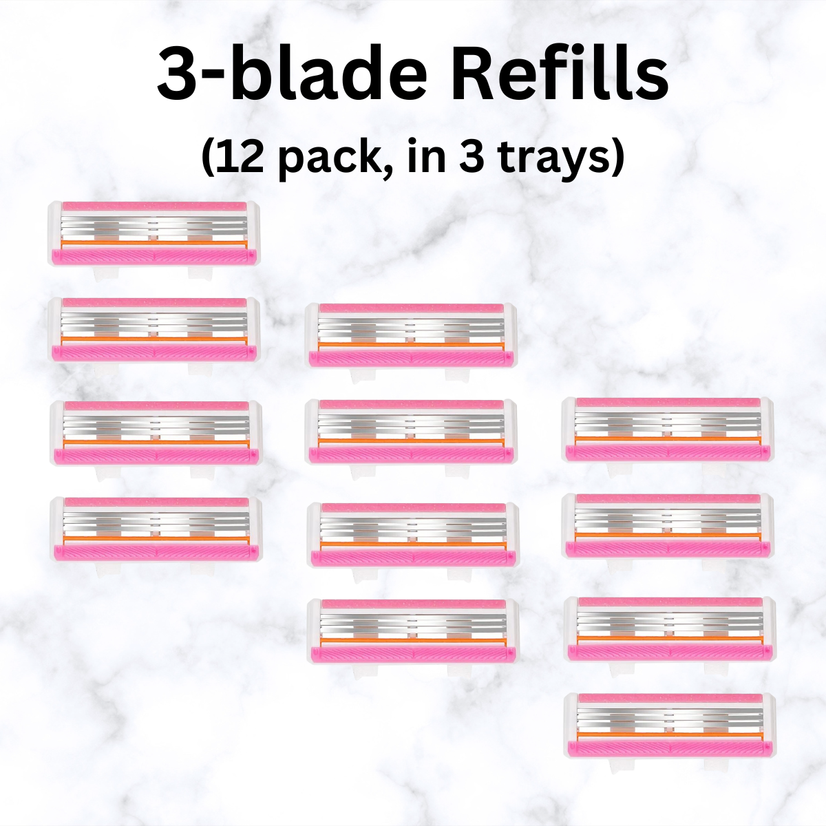 Lady Freedom 3-Blade Razor Refills