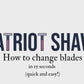 1776 Razor Blade Refills